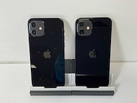 Apple iphone 12 - 64 gb - black (2x) - afbeelding 6 van  6