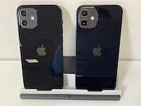 Apple iphone 12 - 64 gb - black (2x) - afbeelding 6 van  6