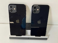 Apple iphone 12 - 64 gb - black (2x) - afbeelding 6 van  6
