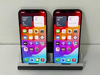 Apple iphone 12 - 64 gb - black (2x) - afbeelding 1 van  6