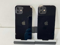 Apple iphone 12 - 64 gb - black (2x) - afbeelding 6 van  6