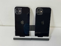 Apple iphone 12 - 64 gb - black (2x) - afbeelding 6 van  6