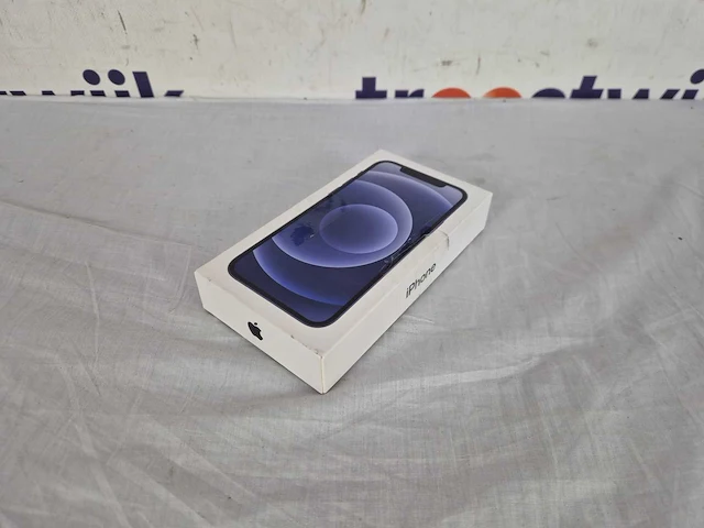 Apple iphone 12 - 64gb - zwart - afbeelding 2 van  2