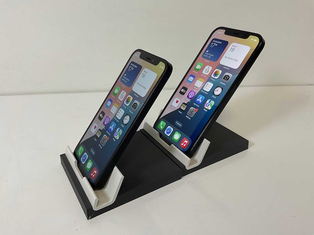 Apple iphone 12 / 12 mini - 64 gb / 128 gb- black (2x) - afbeelding 5 van  6