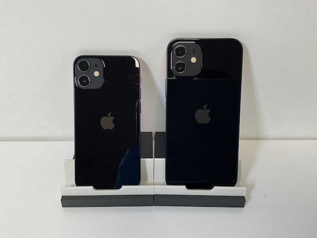 Apple iphone 12 / 12 mini - 64 gb / 128 gb- black (2x) - afbeelding 6 van  6