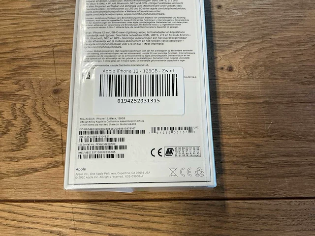Apple iphone 12 128gb zwart - afbeelding 9 van  9