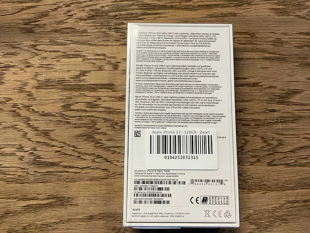 Apple iphone 12 128gb zwart - afbeelding 9 van  9