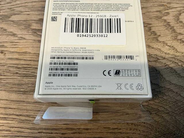 Apple iphone 12 256gb zwart - afbeelding 5 van  5