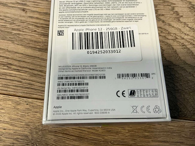 Apple iphone 12 256gb zwart - afbeelding 9 van  9