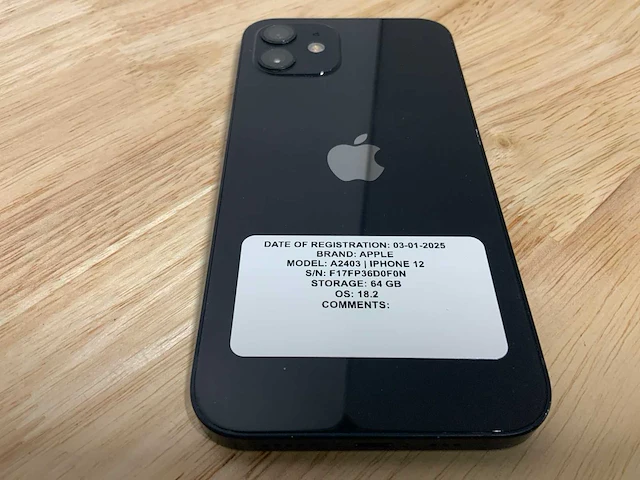 Apple iphone 12 a2403 mobiele telefoon - afbeelding 4 van  5