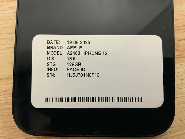 Apple iphone 12 | a2403 smartphone (2x) - afbeelding 8 van  8