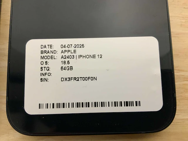 Apple iphone 12 | a2403 smartphone (2x) - afbeelding 5 van  7