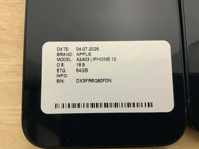 Apple iphone 12 | a2403 smartphone (2x) - afbeelding 7 van  8