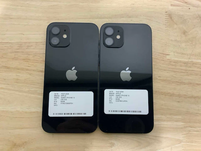 Apple iphone 12 | a2403 smartphone (2x) - afbeelding 4 van  8