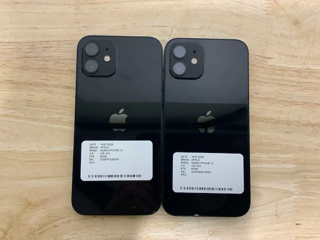 Apple iphone 12 | a2403 smartphone (2x) - afbeelding 5 van  9