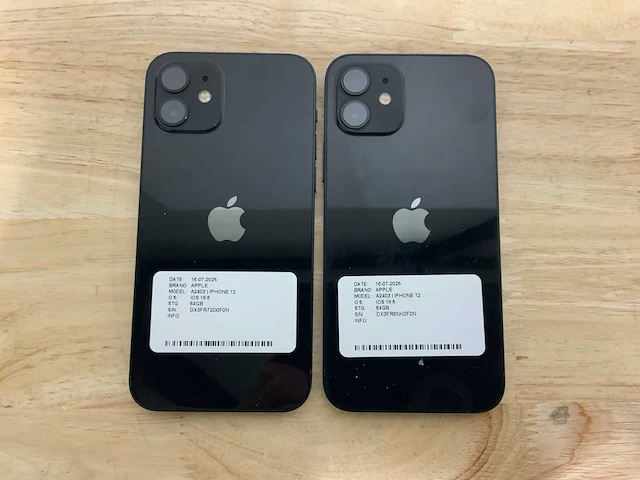 Apple iphone 12 | a2403 smartphone (2x) - afbeelding 5 van  9
