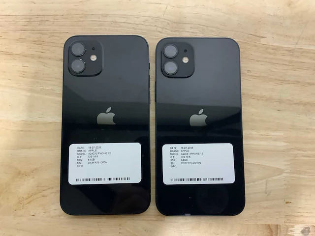 Apple iphone 12 | a2403 smartphone (2x) - afbeelding 6 van  8