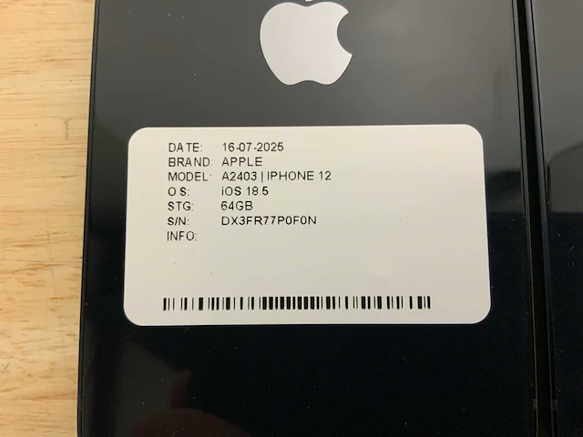 Apple iphone 12 | a2403 smartphone (2x) - afbeelding 6 van  8