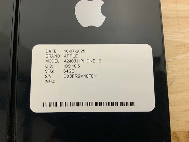 Apple iphone 12 | a2403 smartphone (2x) - afbeelding 7 van  8