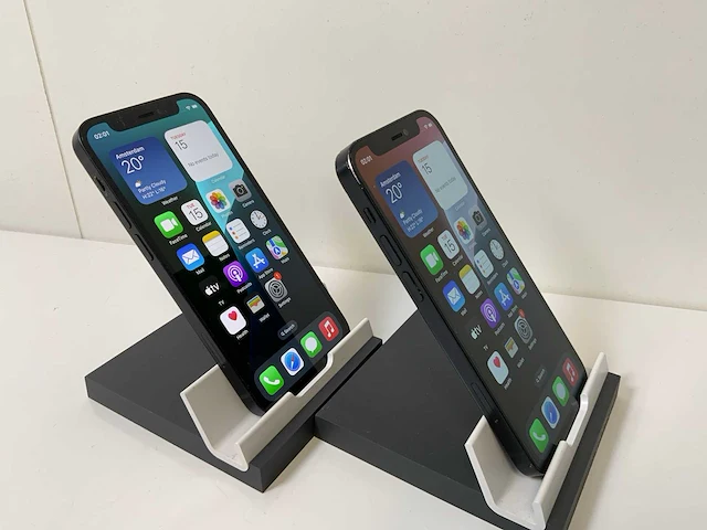 Apple iphone 12 mini - 64 gb - black (2x) - afbeelding 2 van  4