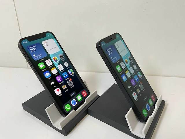 Apple iphone 12 mini - 64 gb - black (2x) - afbeelding 2 van  4