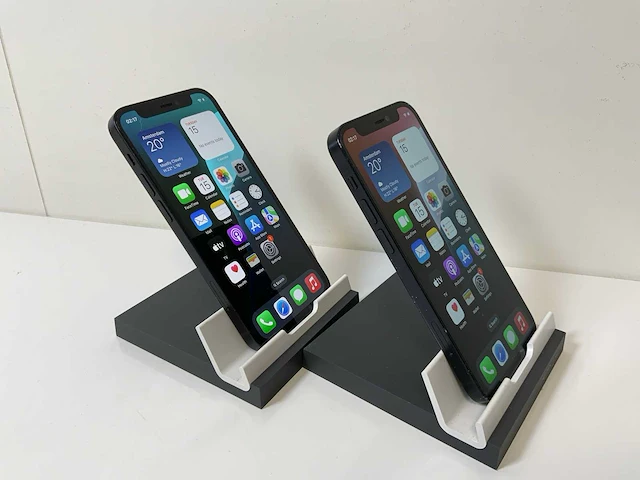 Apple iphone 12 mini - 64 gb - black (2x) - afbeelding 2 van  4