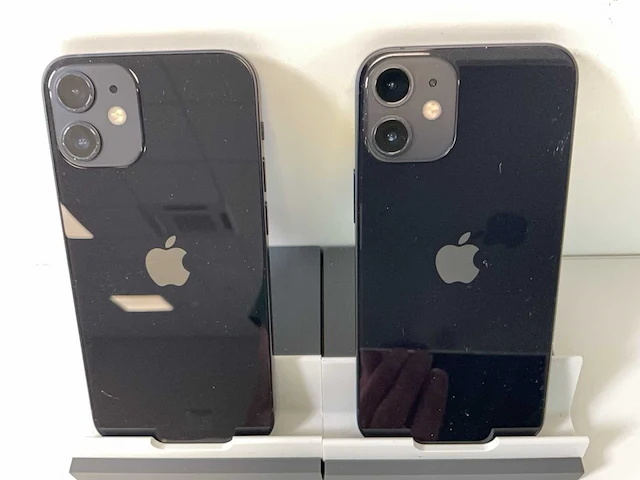 Apple iphone 12 mini - 64 gb - black (2x) - afbeelding 5 van  6