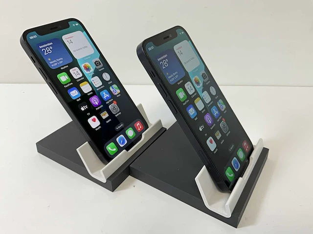 Apple iphone 12 mini - 64 gb - black (2x) - afbeelding 2 van  6