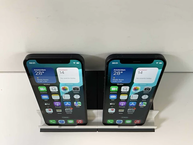 Apple iphone 12 mini - 64 gb - black (2x) - afbeelding 4 van  6