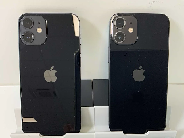 Apple iphone 12 mini - 64 gb - black (2x) - afbeelding 5 van  6