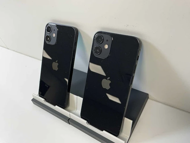 Apple iphone 12 mini - 64 gb - black (2x) - afbeelding 6 van  6