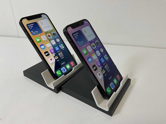 Apple iphone 12 mini - 64 gb - black (2x) - afbeelding 4 van  6