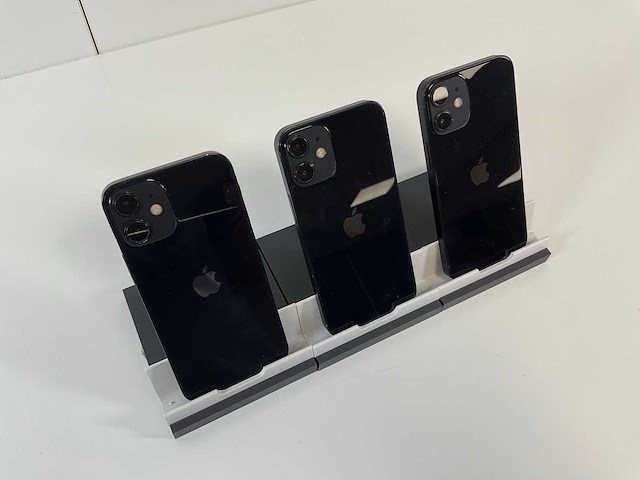 Apple iphone 12 mini - 64 gb - black (3x) - afbeelding 5 van  5