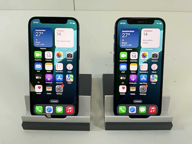 Apple iphone 12 mini - 64 gb - blue (2x) - afbeelding 1 van  4