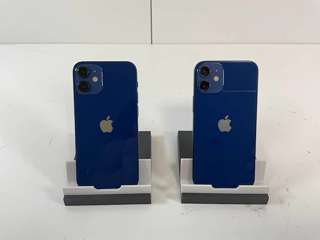 Apple iphone 12 mini - 64 gb - blue (2x) - afbeelding 4 van  4