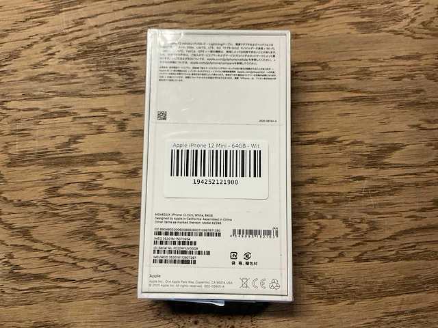 Apple iphone 12 mini 64gb wit - afbeelding 8 van  8