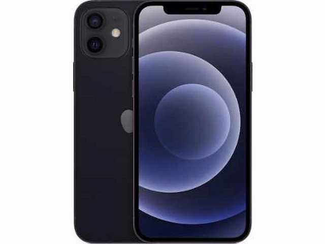Apple iphone 12 mini 64gb zwart - afbeelding 1 van  3