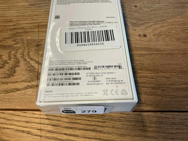 Apple iphone 12 mini 64gb zwart - afbeelding 8 van  8