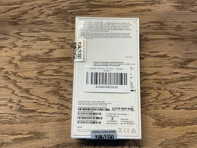Apple iphone 12 mini 64gb zwart - afbeelding 8 van  8