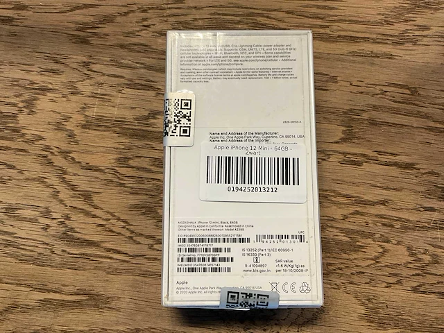Apple iphone 12 mini 64gb zwart - afbeelding 8 van  8