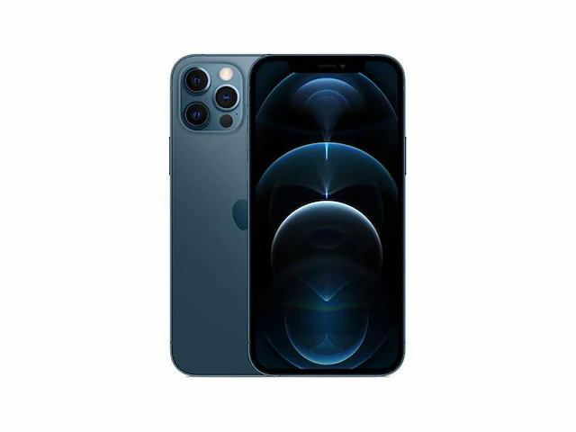 Apple iphone 12 pro - 128gb - blauw - afbeelding 1 van  3