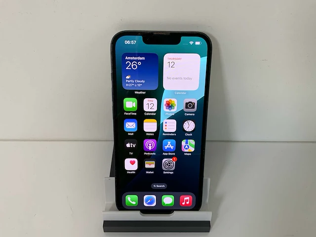 Apple iphone 13 - 128 gb - midnight - afbeelding 1 van  4