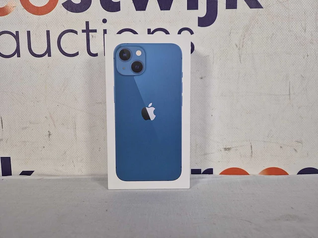 Apple iphone 13 - 128gb - blauw - afbeelding 2 van  3