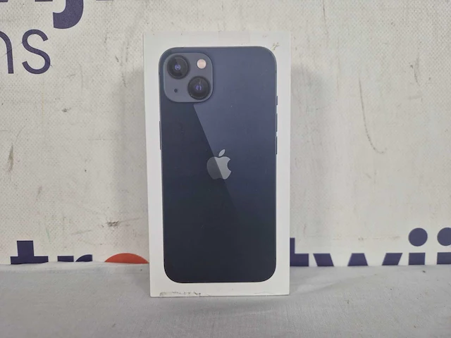 Apple iphone 13 - 128gb - middernacht - afbeelding 2 van  3