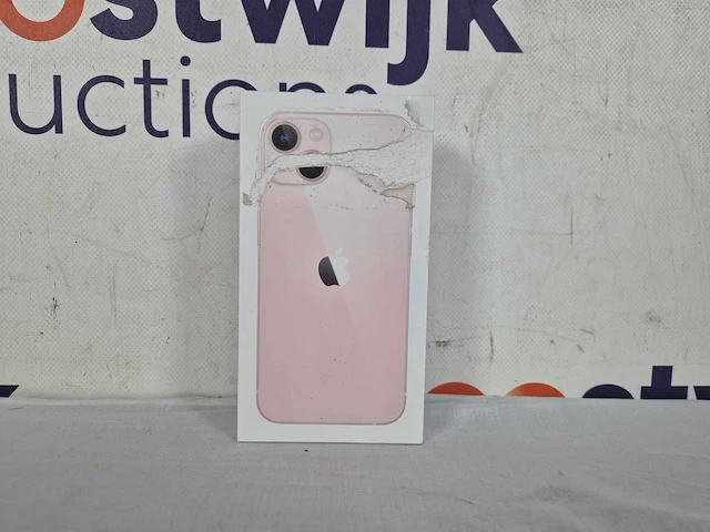 Apple iphone 13 - 128gb - roze - afbeelding 2 van  3