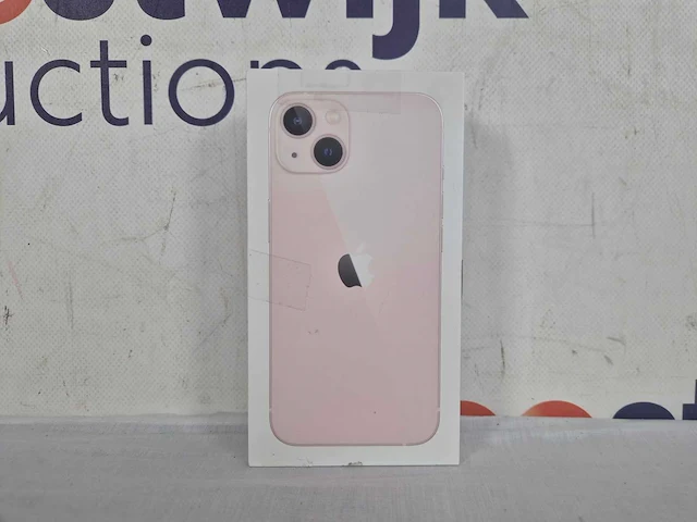 Apple iphone 13 - 128gb - roze - afbeelding 2 van  3