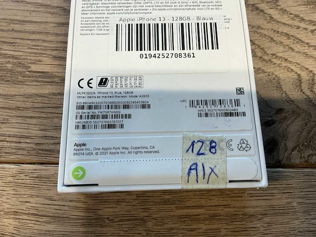 Apple iphone 13 128gb blauw - afbeelding 4 van  8