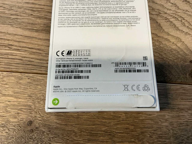 Apple iphone 13 128gb middernacht - afbeelding 8 van  8