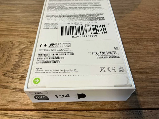 Apple iphone 13 128gb middernacht - afbeelding 9 van  10