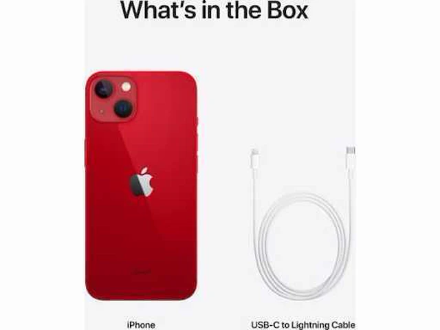 Apple iphone 13 128gb rood - afbeelding 3 van  6